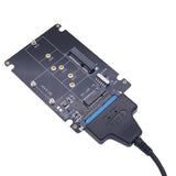 Maxbell mSATA to SATA Adapter Pci-E SSD SATA3.1 Standard Converter m.2