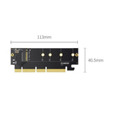 Maxbell PCIe 4.0 to M.2 Expansion Card Plug and for M.2 (M Key) SSD