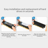 Maxbell PCIe 4.0 to M.2 Expansion Card Plug and for M.2 (M Key) SSD