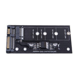 Maxbell M.2 B Key SSD to SATA 3.0 Adapter 6Gbps SSD to SATA 22Pin for Laptop