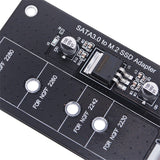 Maxbell M.2 B Key SSD to SATA 3.0 Adapter 6Gbps SSD to SATA 22Pin for Laptop