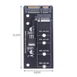 Maxbell M.2 B Key SSD to SATA 3.0 Adapter 6Gbps SSD to SATA 22Pin for Laptop