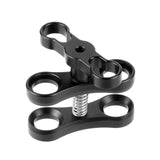 Maxbell Diving Lights Butterfly Clip Diving Light Bracket Connector for GoPro