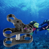 Maxbell Diving Lights Butterfly Clip Diving Light Bracket Connector for GoPro