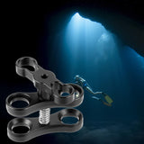 Maxbell Diving Lights Butterfly Clip Diving Light Bracket Connector for GoPro