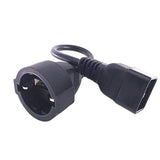 Maxbell i IEC320-C20 EU 4.8mm Power Supply Adapter Cable 0.3M Extension Universal