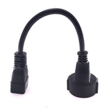 Maxbell i IEC320-C20 EU 4.8mm Power Supply Adapter Cable 0.3M Extension Universal