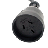 Maxbell IEC320-C14 to Saa Power Cable Cord Black Low Resistance Good Conductivity  1.5m