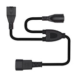 Maxbell 3 Prong Power Adapter Cord Heavy Duty 10A Universal Waterproof for Computer