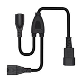 Maxbell 3 Prong Power Adapter Cord Heavy Duty 10A Universal Waterproof for Computer
