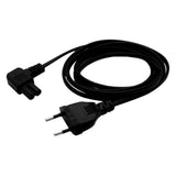 Maxbell EU 4.0mm to C7 90 Degree Cable Durable Replaces for TV Printers