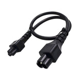 Maxbell 3Pin C6 to C5 PC Power Cord Cable 0.6M/2ft for Laptop Computer Scanner