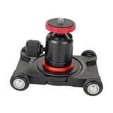Maxbell Mini Professional Skater Car Camera Rolling Slider for Digital Cameras