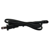 Maxbell USA 2Pin Male to 90 Degree Right Angled IEC 320 C7 Power Cable 40inch ,Black