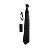Maxbell Novelty LED Necktie Gifts Silk Funny for Festival Fashion Show Cosplay Blue
