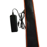Maxbell Novelty LED Necktie Gifts Silk Funny for Festival Fashion Show Cosplay Orange