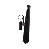 Maxbell Novelty LED Necktie Gifts Silk Funny for Festival Fashion Show Cosplay White