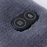 Maxbell Electric Heating Scarf 4 Vibration Mode Warm Soft for Winter Skiing Unisex Red