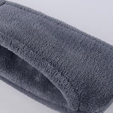 Maxbell Electric Heating Scarf 4 Vibration Mode Warm Soft for Winter Skiing Unisex Red