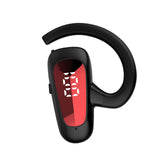 Maxbell Wireless Headset LED Display Calling Sweatproof HiFi for Office Sports Red