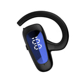 Maxbell Wireless Headset LED Display Calling Sweatproof HiFi for Office Sports Blue
