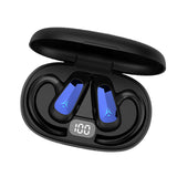 Maxbell Wireless Headset Built in Microphone HiFi V5.2 for Sports Fitness Workout Blue