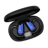 Maxbell Wireless Headset Built in Microphone HiFi V5.2 for Sports Fitness Workout Blue