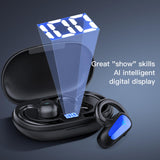 Maxbell Wireless Headset Built in Microphone HiFi V5.2 for Sports Fitness Workout Green