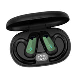 Maxbell Wireless Headset Built in Microphone HiFi V5.2 for Sports Fitness Workout Green