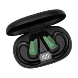 Maxbell Wireless Headset Built in Microphone HiFi V5.2 for Sports Fitness Workout Green