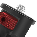 Maxbell mount Adapter Adjustable for Camera Light Stand Selfie Stick Red