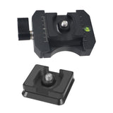 Maxbell Quick Release Plate Nonslip Pad Mounting Clip for Digital Camera DSLR Slr Plate Clamp Set