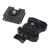 Maxbell Quick Release Plate Nonslip Pad Mounting Clip for Digital Camera DSLR Slr Plate Clamp Set