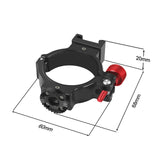 Maxbell Ring Clamp Adapter Gimbal Mic Mount for Mobile 5 Video Microphone ARRI