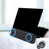 Maxbell Screen Magnifying Cell phone Speaker Retractable 12inch for Bedroom Men