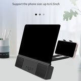 Maxbell Screen Magnifying Cell phone Speaker Retractable 12inch for Bedroom Men