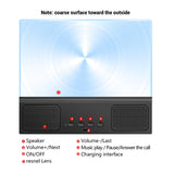 Maxbell Screen Magnifying Cell phone Speaker Retractable 12inch for Bedroom Men