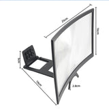 Maxbell Phone Screen Magnifier Curved HD Videos and Gaming