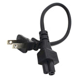 Maxbell US Plug to IEC320 C5 power Adapter for Laptops Good Conductivity