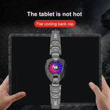 Maxbell Maxbell with Display Mobile Phone Cooling Radiator Silent LED Light for Outdoor Vlog