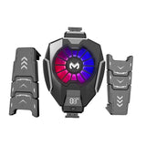 Maxbell Maxbell with Display Mobile Phone Cooling Radiator Silent LED Light for Outdoor Vlog