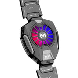 Maxbell Maxbell with Display Mobile Phone Cooling Radiator Silent LED Light for Outdoor Vlog