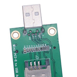 Maxbell Mini PCIe to USB2.0 Adapter Card Converter Expansion Card Connector Notebook