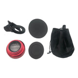 Maxbell phone Camera Lens Kit 0.45x Super Wide Angle Micro Lens for Tablet Red