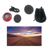 Maxbell phone Camera Lens Kit 0.45x Super Wide Angle Micro Lens for Tablet Red