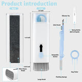 Maxbell Electronics Cleaning Set Keycap Puller Buckle for Headphones Watch Blue