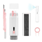Maxbell Electronics Cleaning Set Keycap Puller Buckle for Headphones Watch Pink