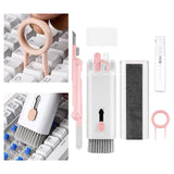 Maxbell Electronics Cleaning Set Keycap Puller Buckle for Headphones Watch Pink