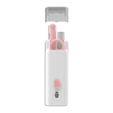 Maxbell Electronics Cleaning Set Keycap Puller Buckle for Headphones Watch Pink
