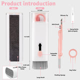 Maxbell Electronics Cleaning Set Keycap Puller Buckle for Headphones Watch Pink